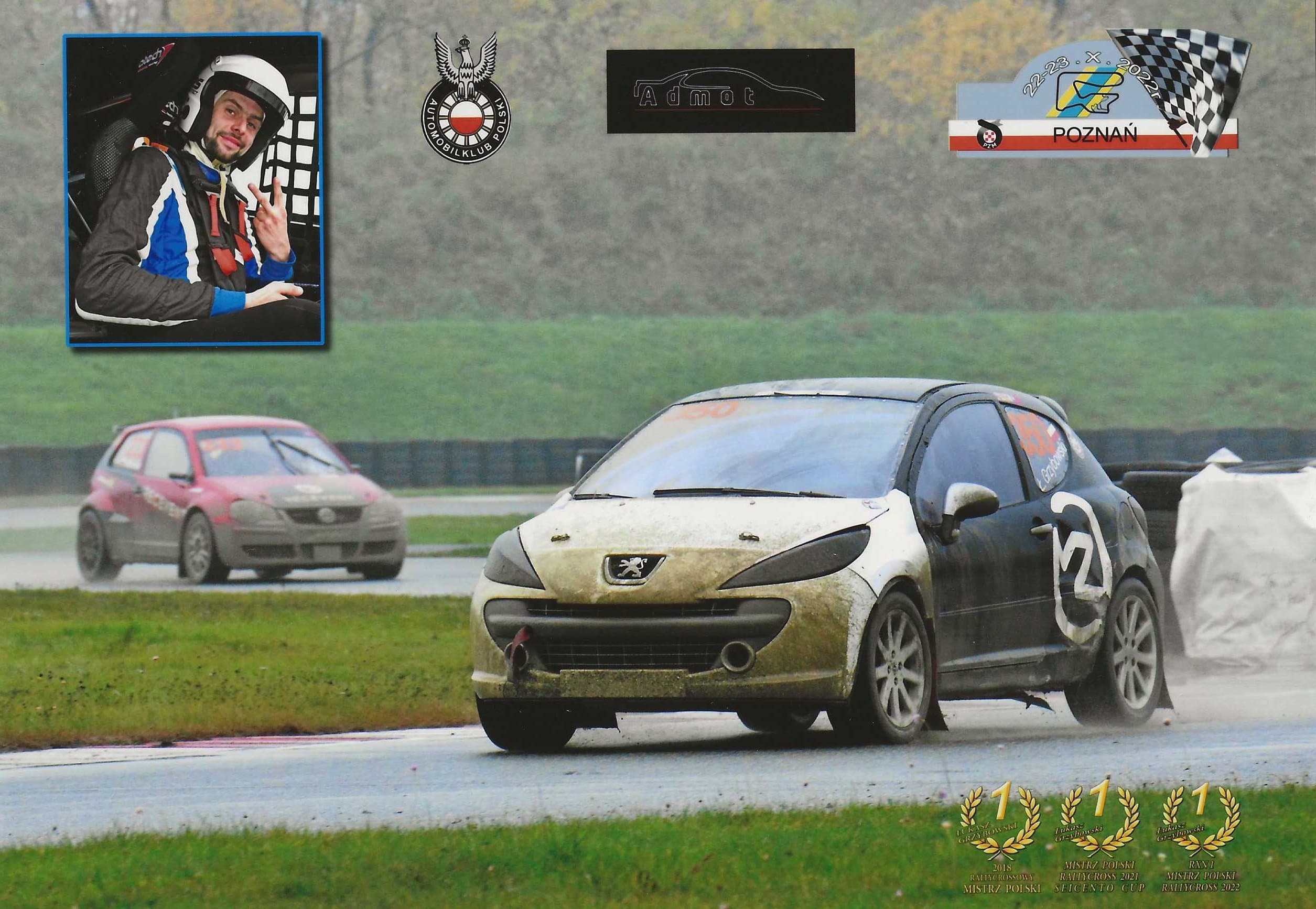 Peugeot 207 RC na Torze Poznań