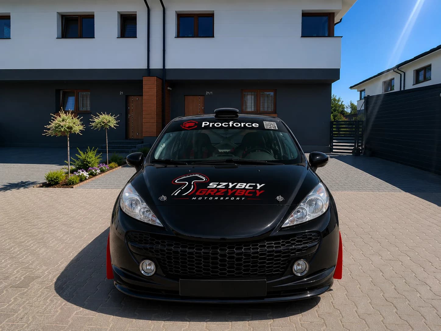 Peugeot 207 RC, widok z przodu